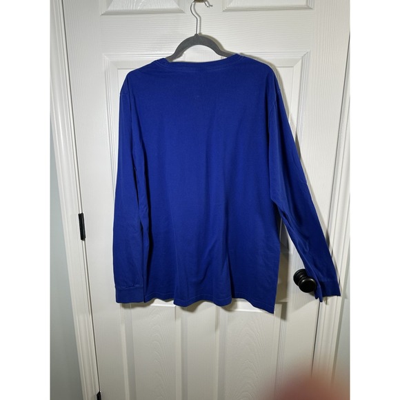 Nike Made To Run Men's Long Sleeve Graphic Tee Blue XL - Picture 3 of 4